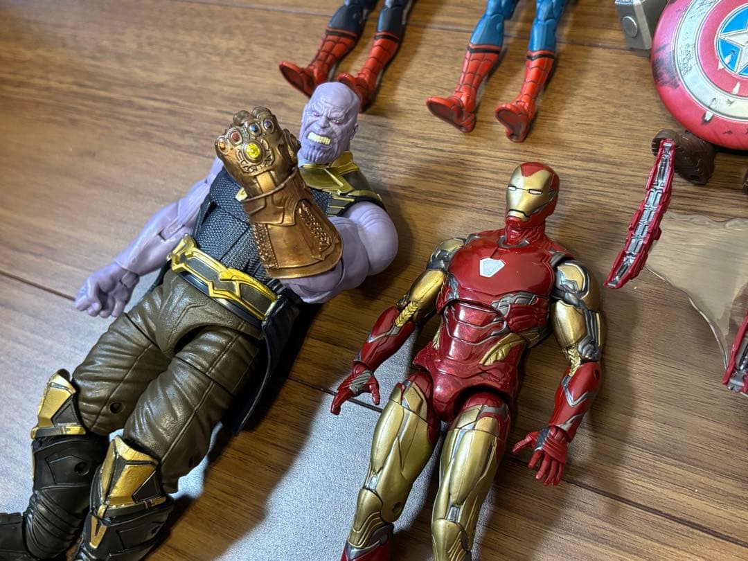 マーベルレジェンド アベンジャーズ アイアンマン　スパイダーマン