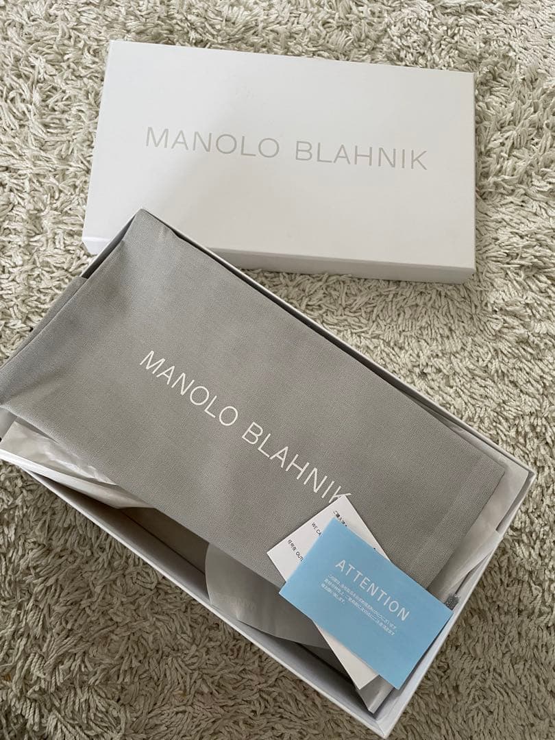 【新品未使用】MANOLO BLAHNIK LIGRA ブラック 39