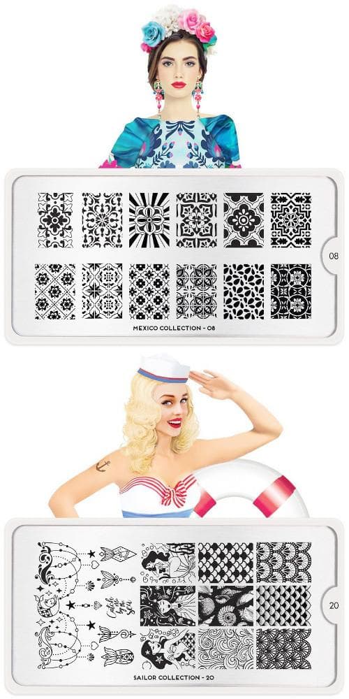 MOYOU LONDON　スタンププレート　スタンパー　万華鏡　セット　まとめ売