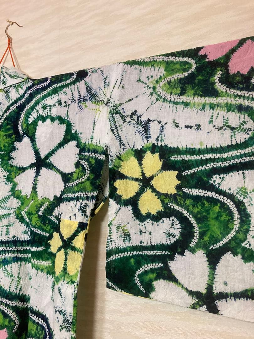 有松絞り　浴衣　可愛い