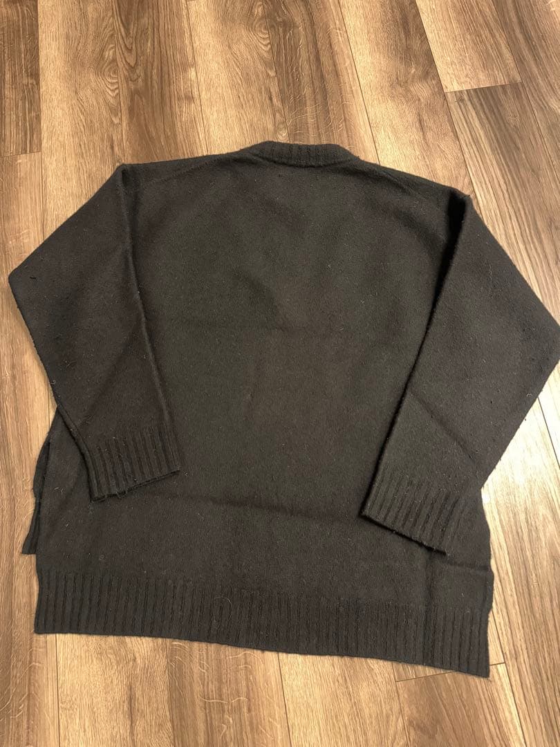 【タグあり】JIL SANDER Side Slit Wool Crewneck