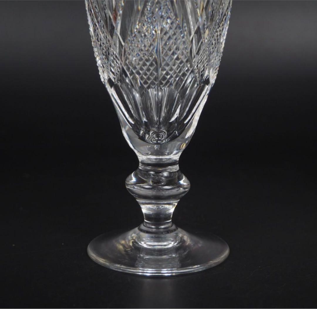 送料無料　カガミクリスタル　江戸切子ワイングラス3P 箱あり　酒器