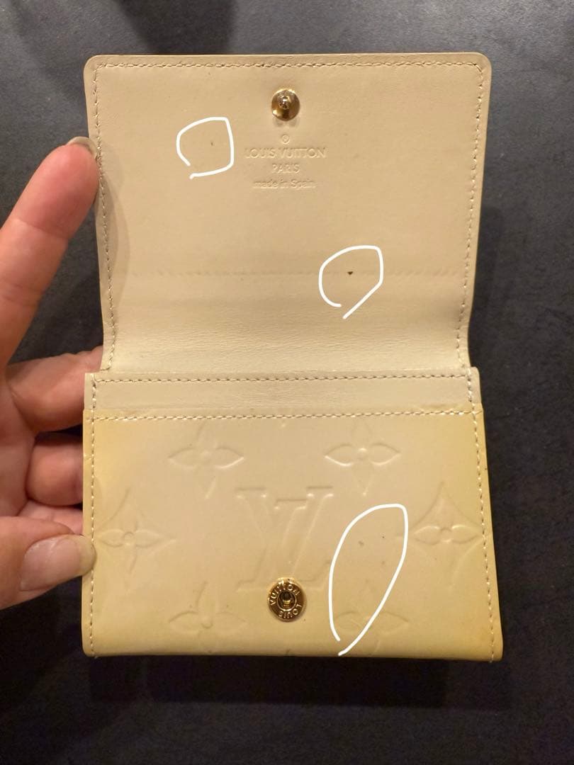 ルイヴィトン　ヴェルニ　名刺入れ