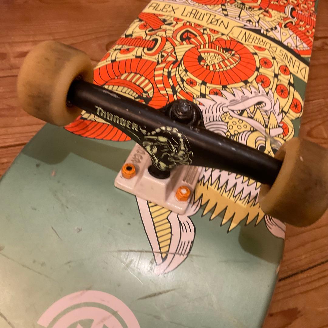 エレメント サイアミーズ スケートボードデッキ コンプリートデッキ スケボー