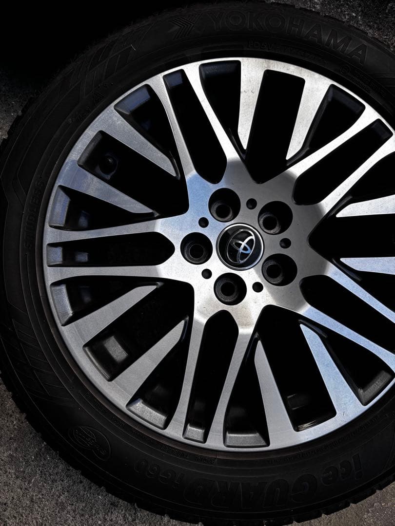 K*様 アルファード 純正ホイール ヨコハマ 18インチ ホイールセット4本スタ