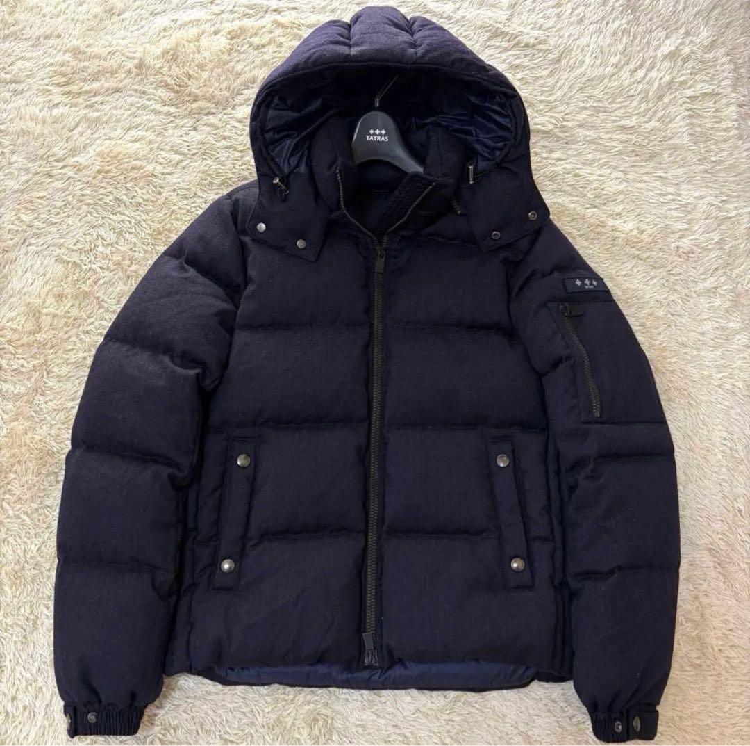 辰典　美品✨　タトラス KRAZ ダウンジャケット シップス別注 ネイビー