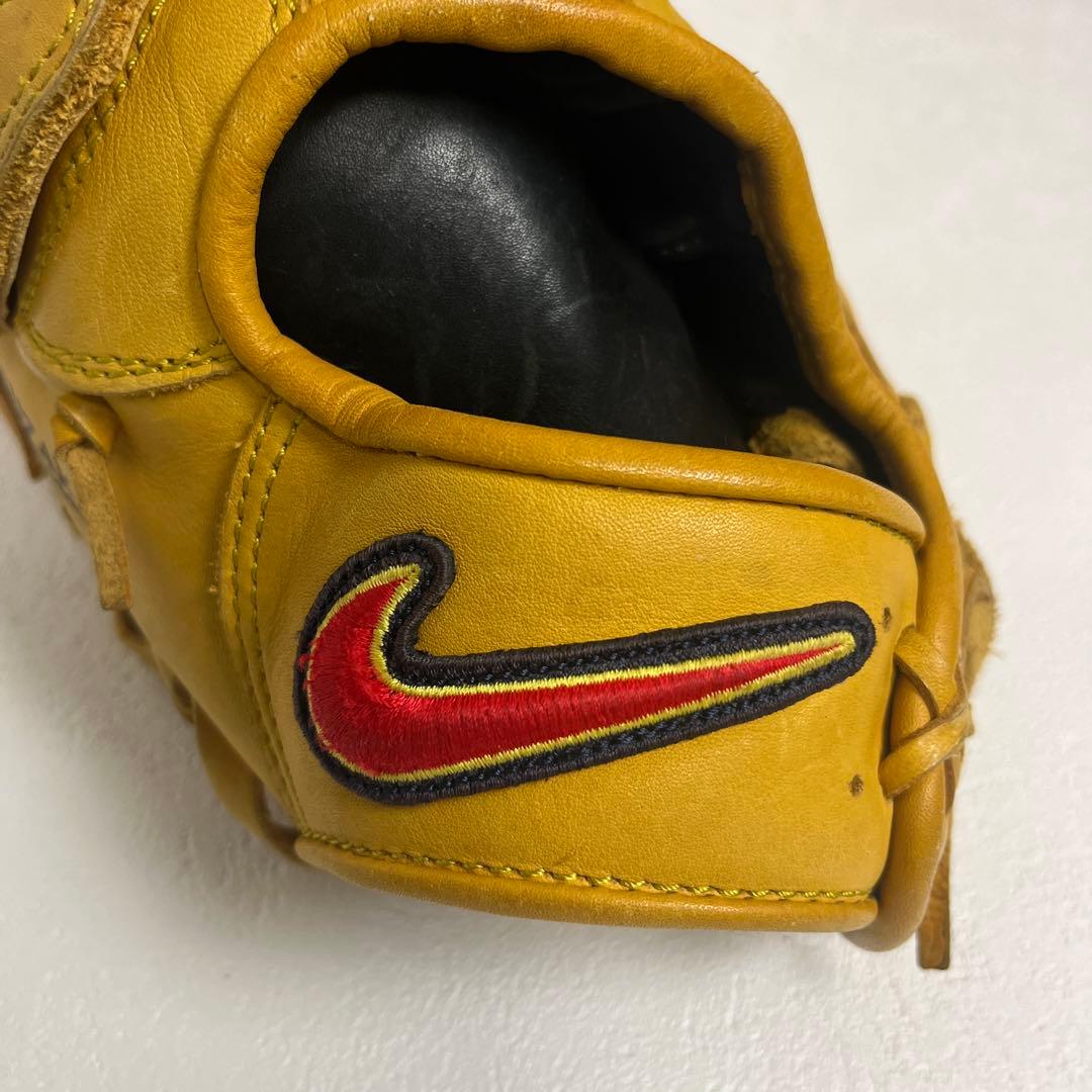 ★希少　ナイキ　グローブ　一般軟式投手　左投げ　松坂大輔　モデル　野球　イエロー