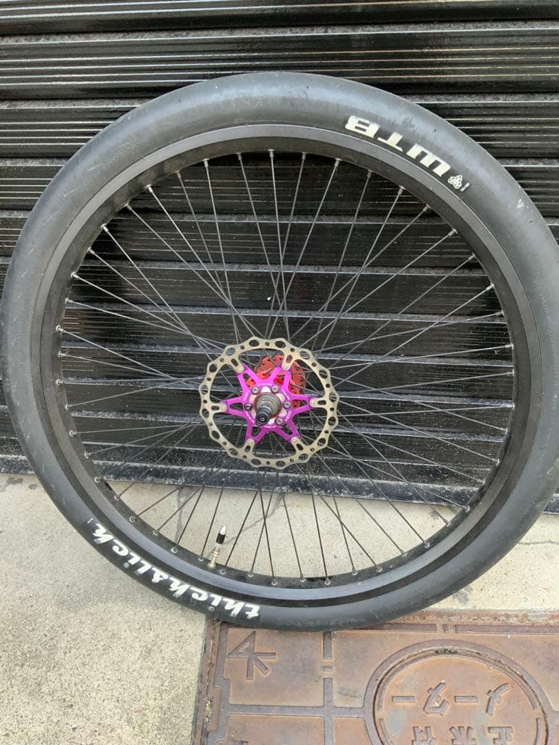 無印　MTBホイール　前後