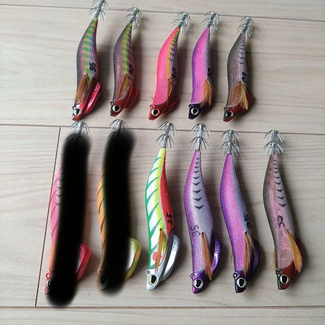 バレーヒル スクイッドシーカーTRエギ3.5号 9本セット 未使用