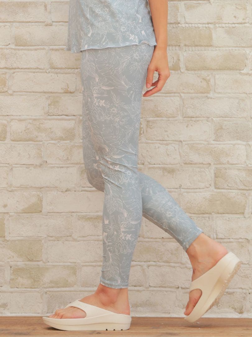 【新品未使用品】ALBOVE フラワー レギンス Mサイズ ヨガパンツ スパッツ