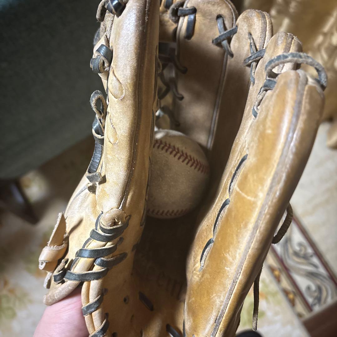 硬式グローブ ブラウン