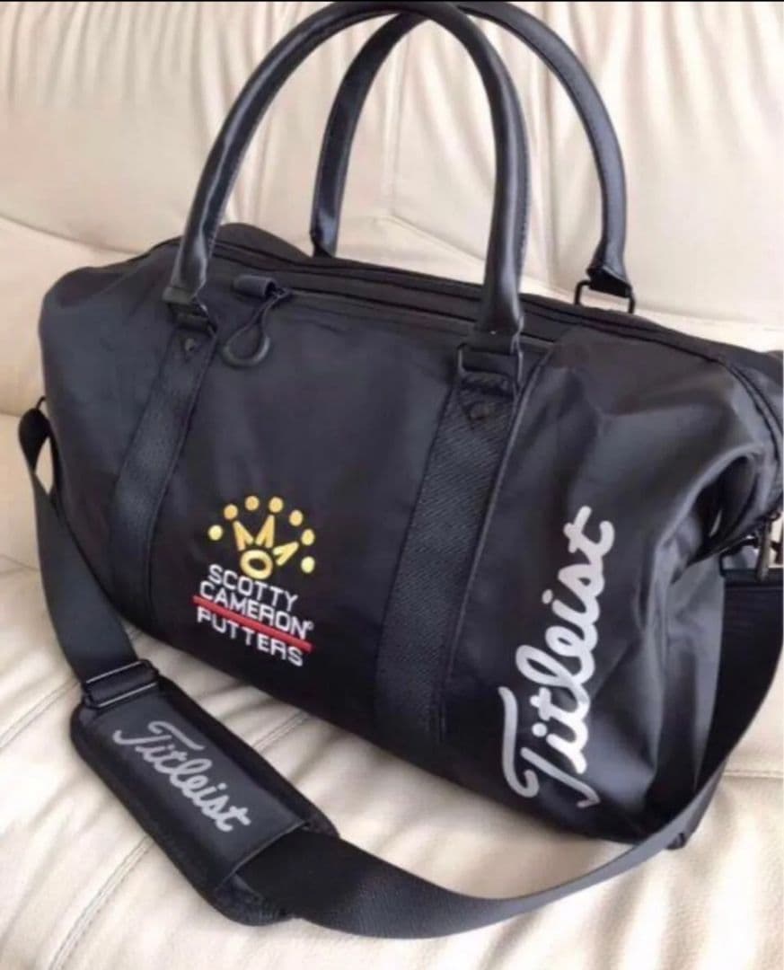 【新品同様】Titleist&Scotty Cameron ボストンバック
