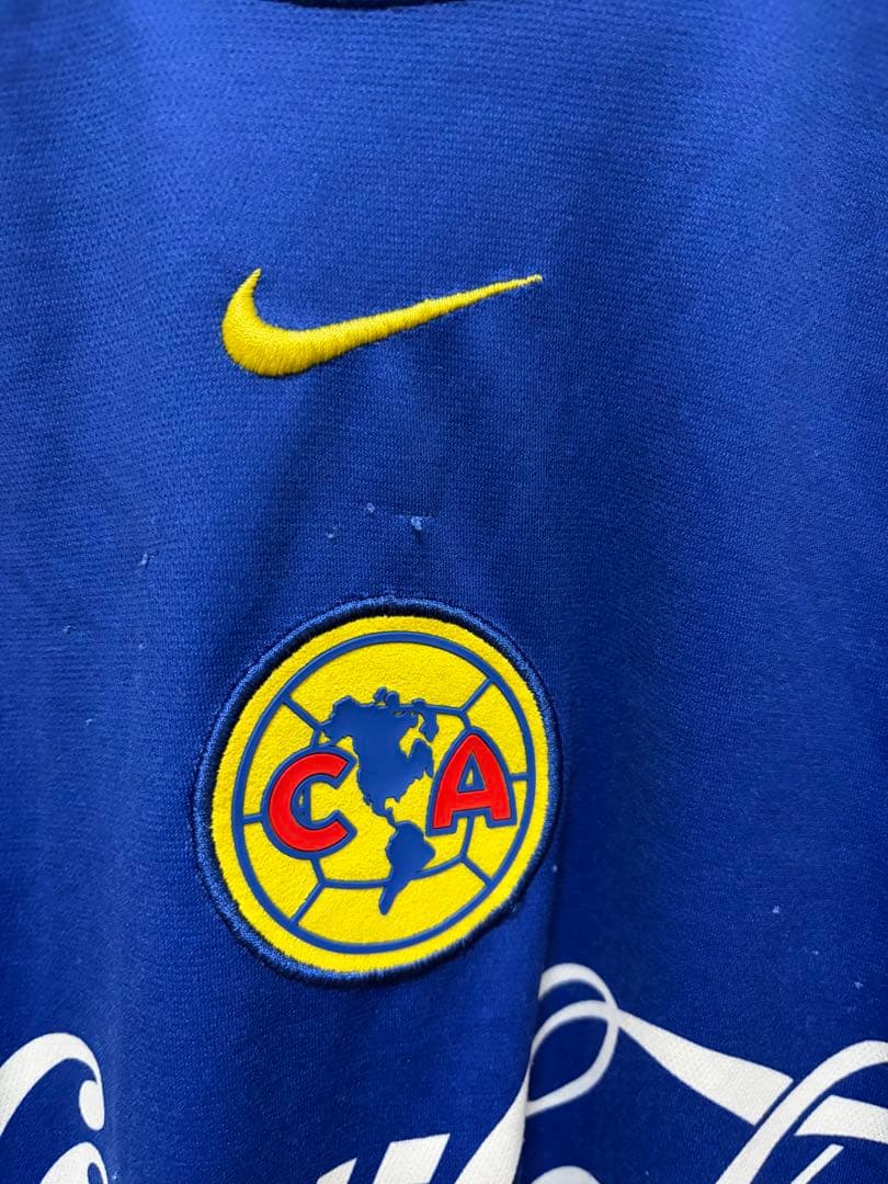 Nike Club América シャツ 青　2002-2003 T
