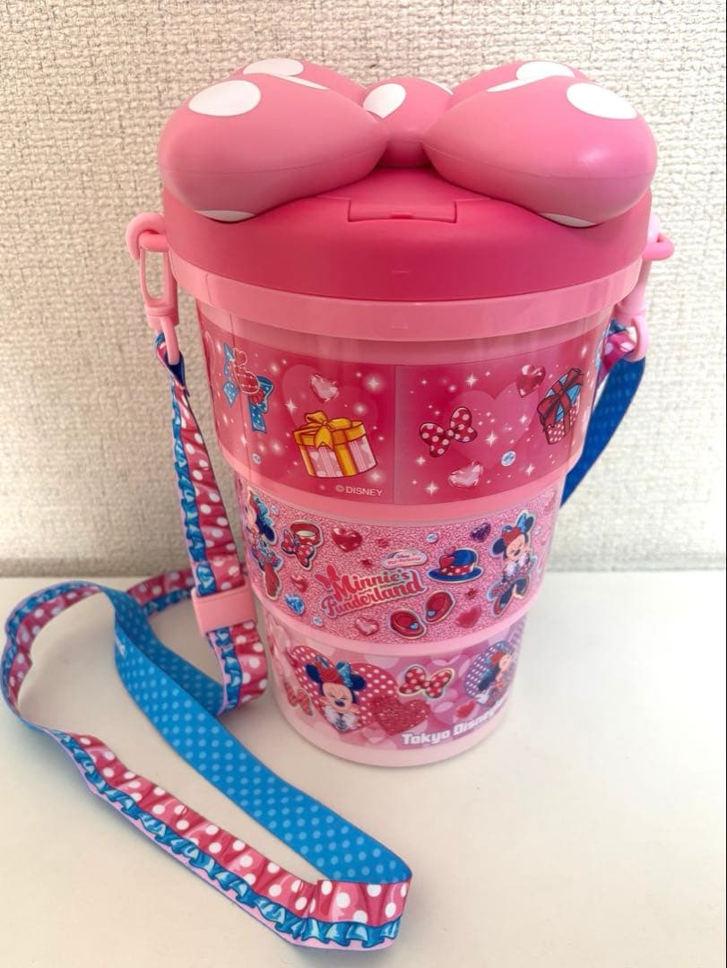 ミニー＠ファンダーランド　パルパル　ポップコーンバケット　ミニファン