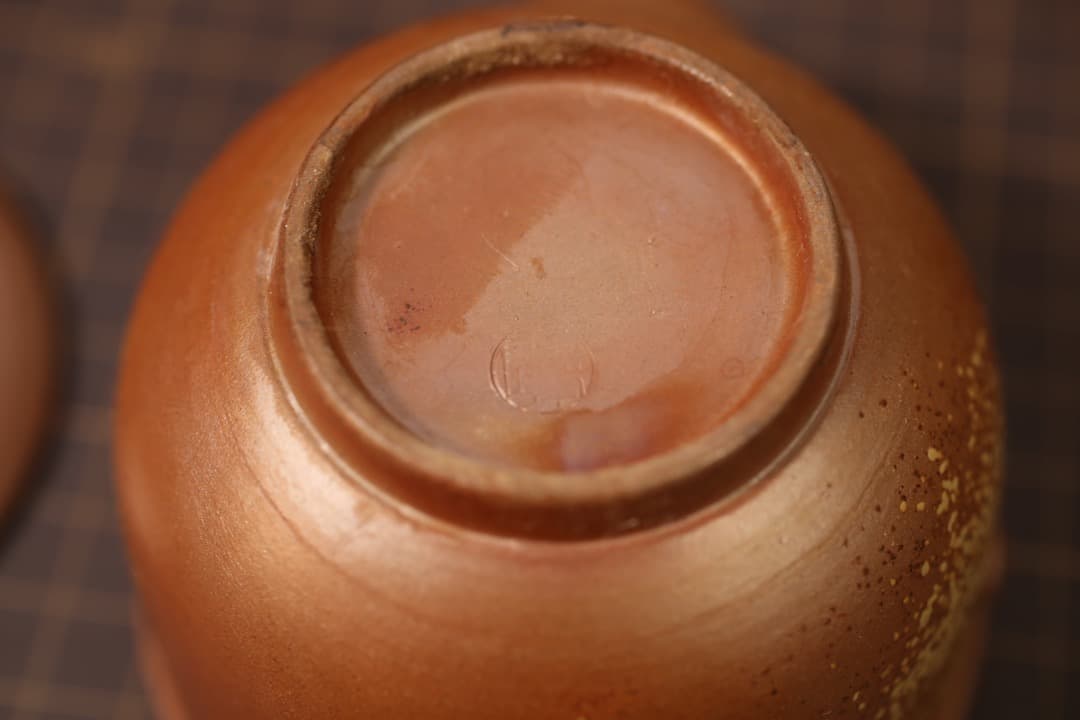 【即購入可】完品／備前焼／陶峰造／煎茶器揃／宝瓶／湯冷まし／茶杯・盃／茶道／酒器