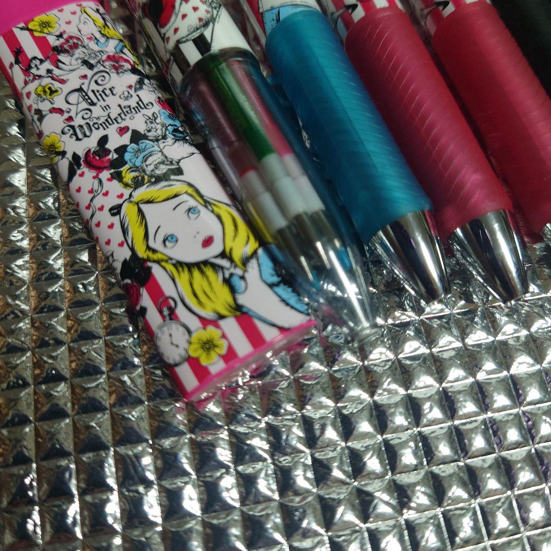 廃盤 ディズニーボールペン 不思議のアリス ボールペンセット