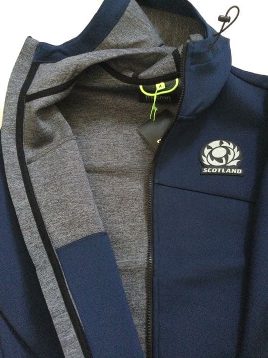 ラグビースコットランド代表 2022 スキューバ フーディージャケット 海外M