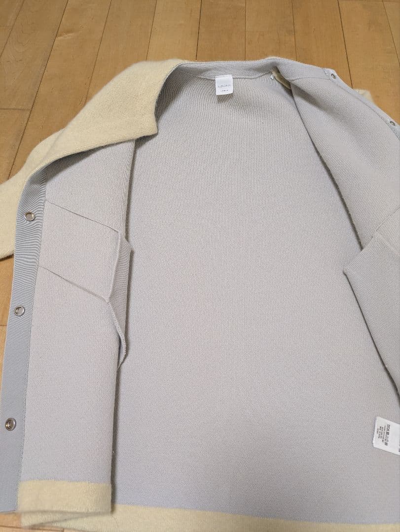 2025ELENDEEK CNラクーンミックスダブルカーディガン