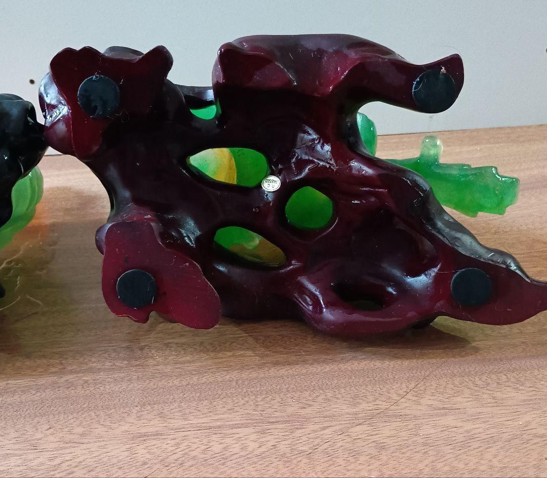 獅子の置物　縁起物