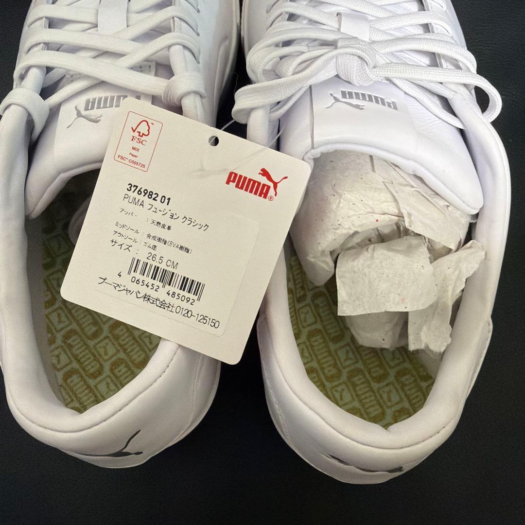 新品未使用　プーマ ゴルフ FUSION CLASSIC スパイクレスシューズ