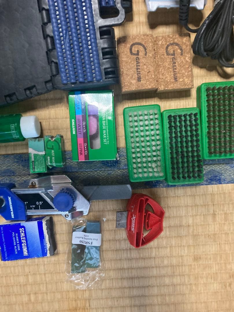 スキー　スノーボード　ワックスアイロンセット