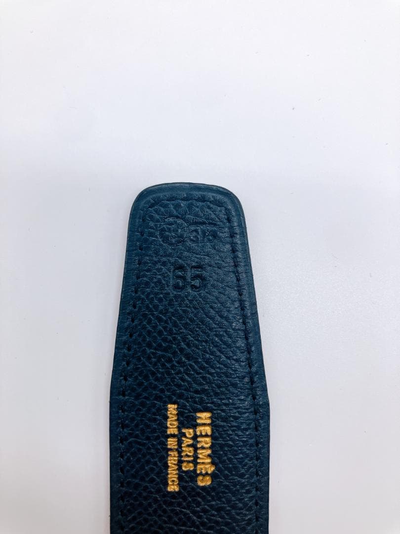 HERMES ホースビット リバーシブル ♯85 ベルト クシュベル OZ刻印