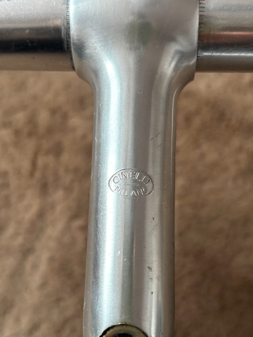 Cinelli 、NITTOアルミニウムハンドルバー.ステム