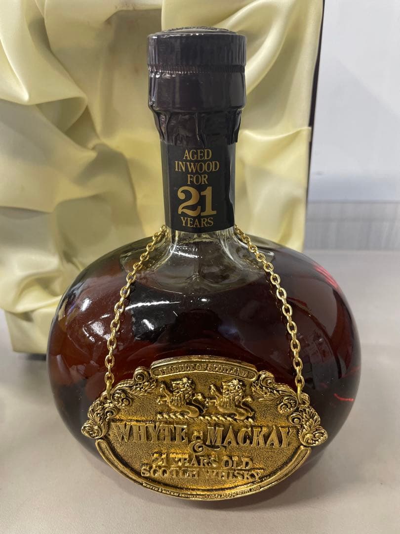 未開栓　WHYTE&MACKAY 21YEARS OLD 21年