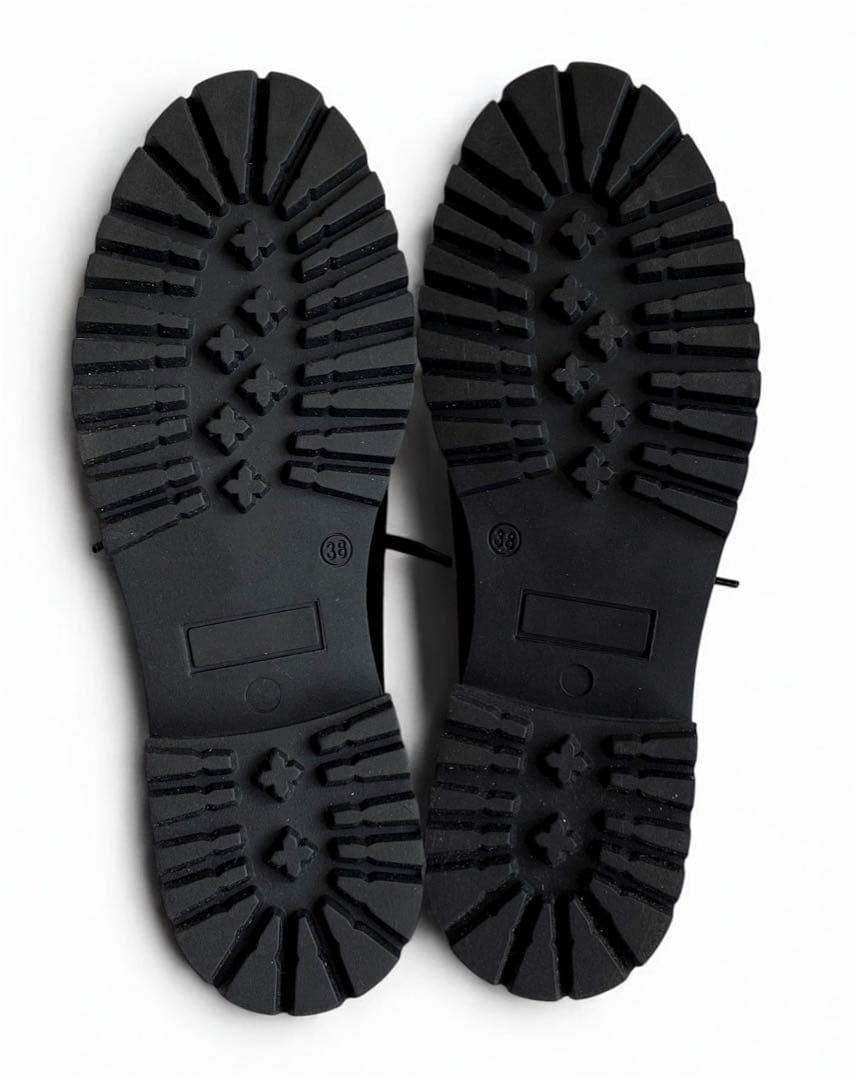 エネス ENESS チロリアンシューズ 色：ブラック