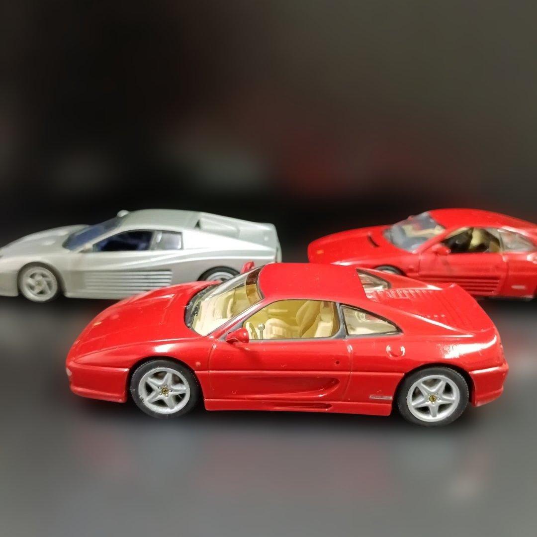 【値下げ】フェラーリ 348TB・F355・512M　1/43　3台セット