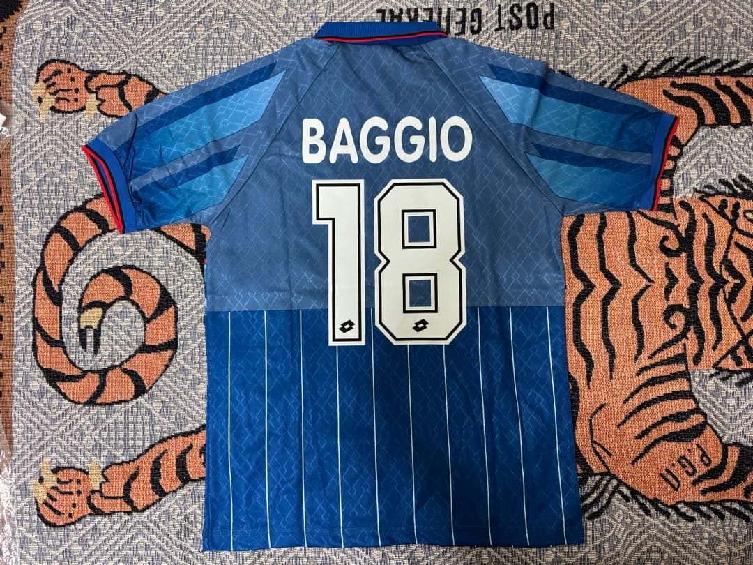 セリエA ミラン 95-96 ロベルト•バッジョ 4th ユニフォーム