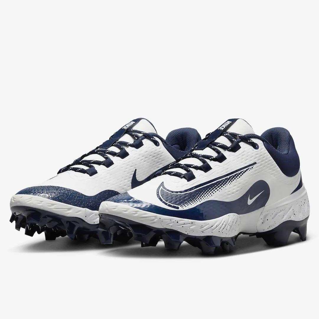 ナイキ アルファ ハラチ エリート 28.5 野球 スパイク 靴 シューズ 白