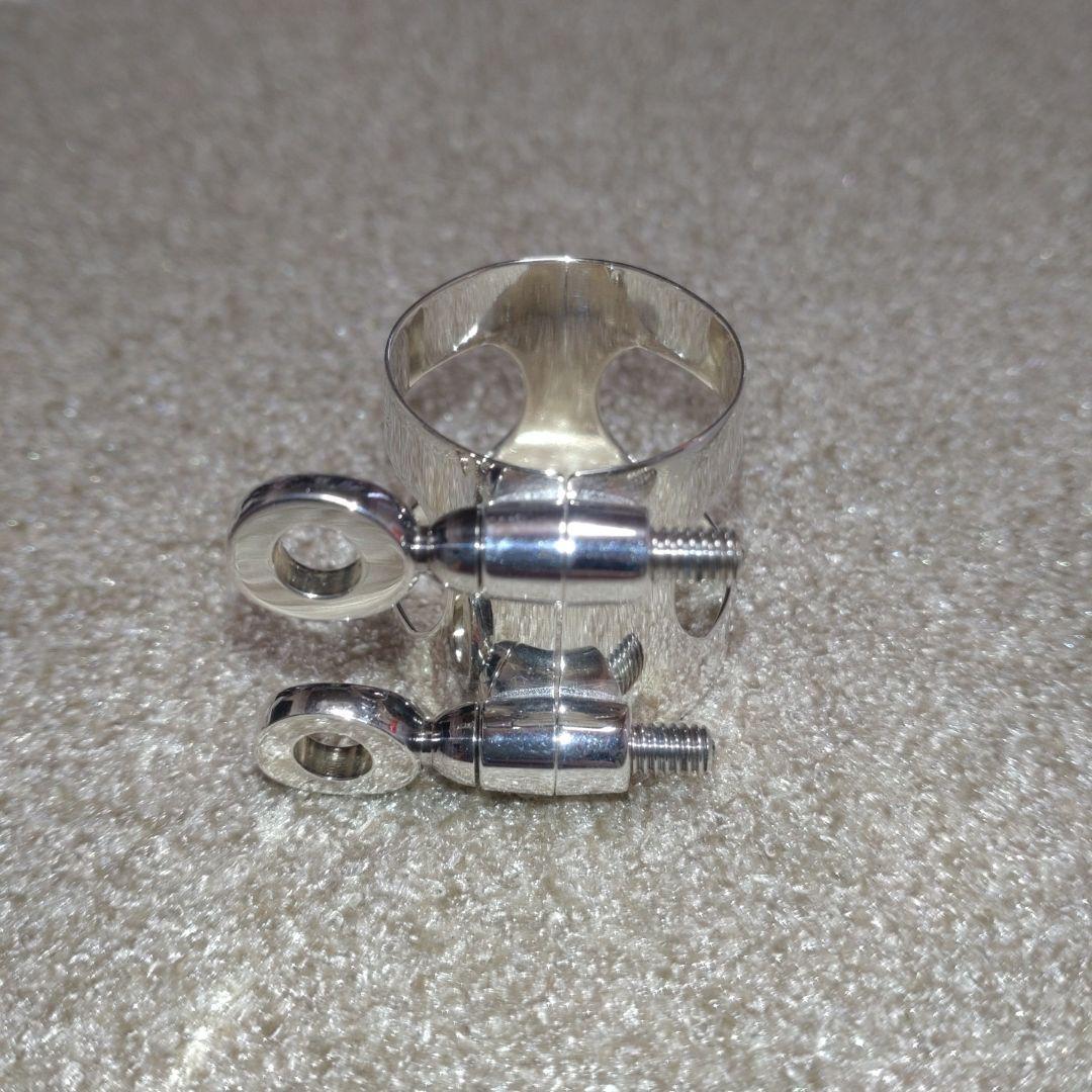 ブルズアイ ルージュEX スターリングシルバー B♭クラリネット リガチャー