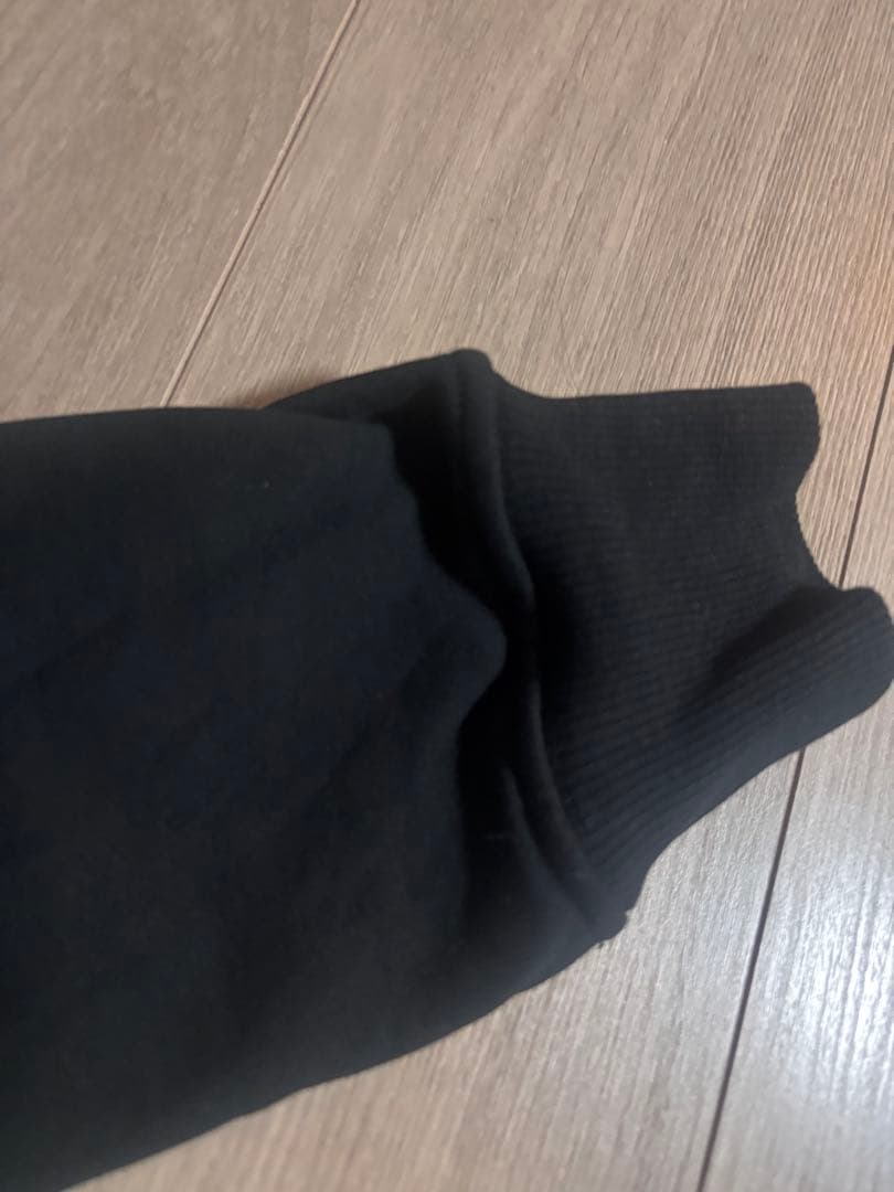 DIESEL ディーゼル　ブラック ジップアップ トレーナー S