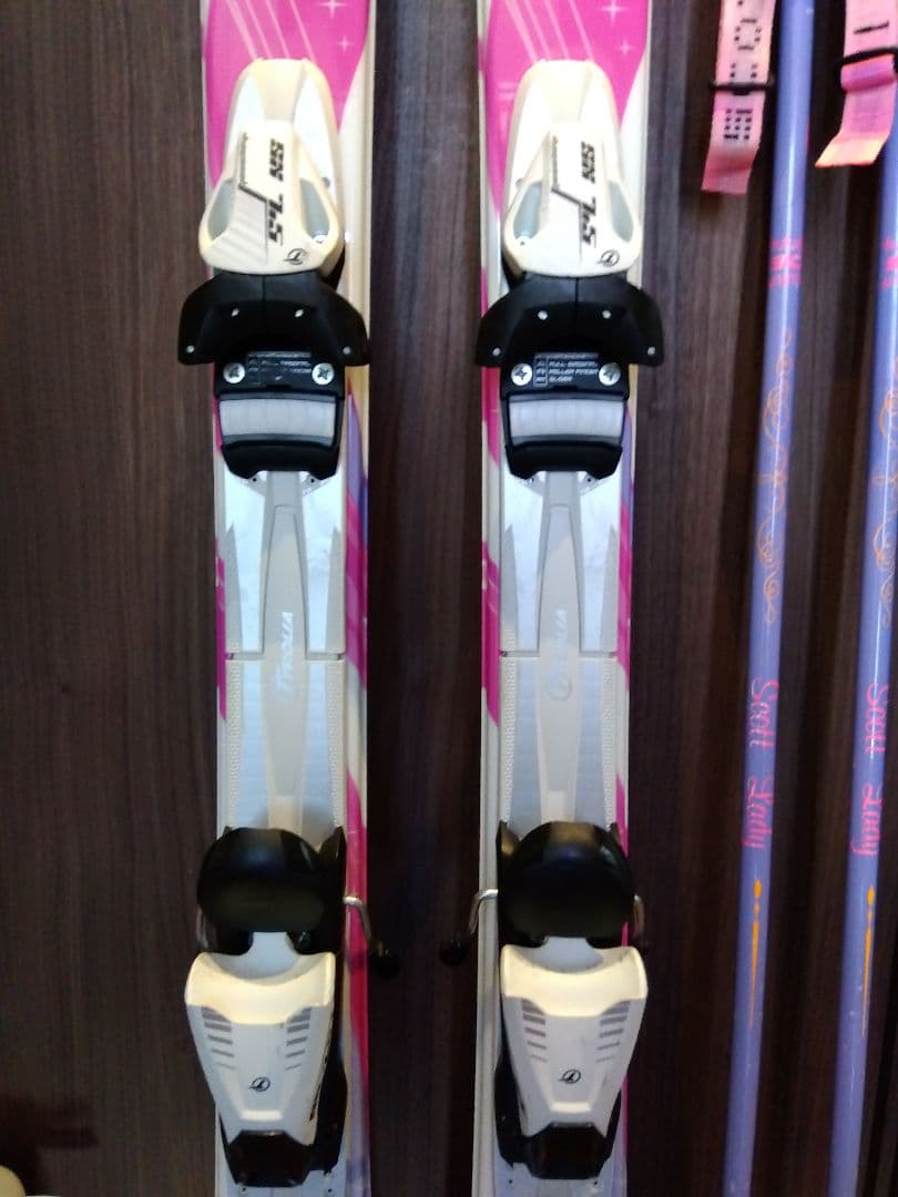SWALLOW/学生・レディース用/スキーセット/メンテ・WAX済み✔軽量板！！