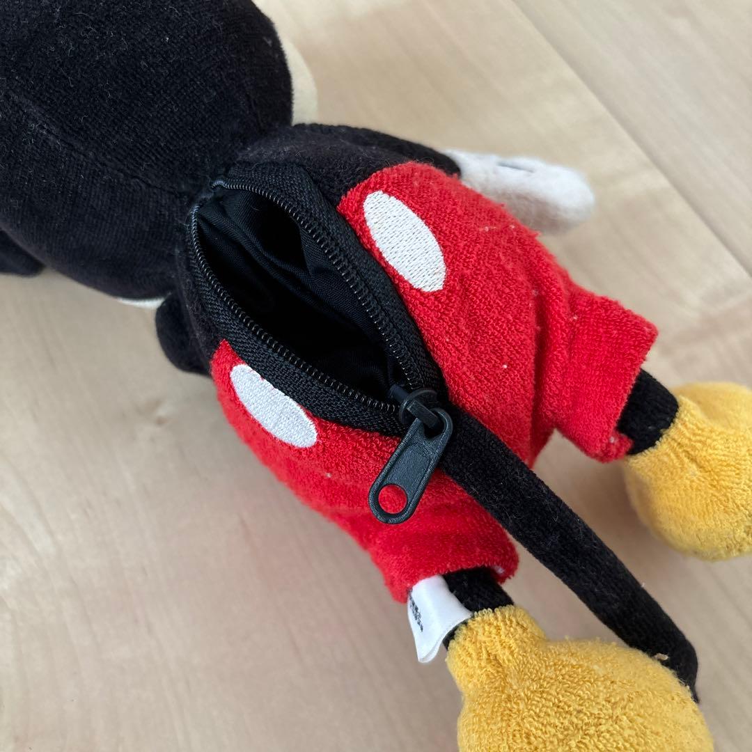 ミッキーマウス ポーチ ぬいぐるみ 東京ディズニーランド レトロ