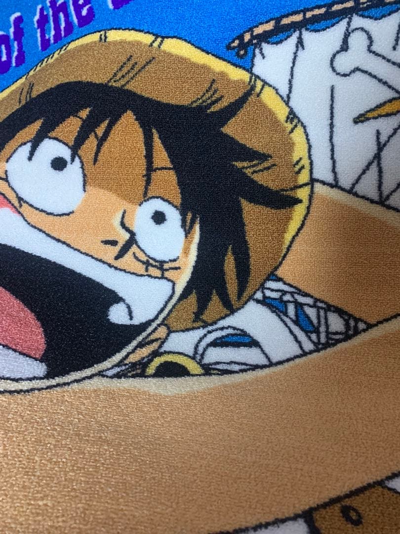 ONE PIECE ルフィ ミニラグ 110×130 カーペット　アニメグッズ