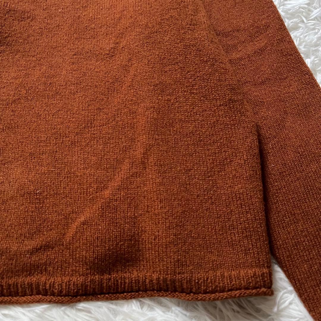 マーガレットハウエル✨ロールネック ニット セーター ブラウン M ユニセックス