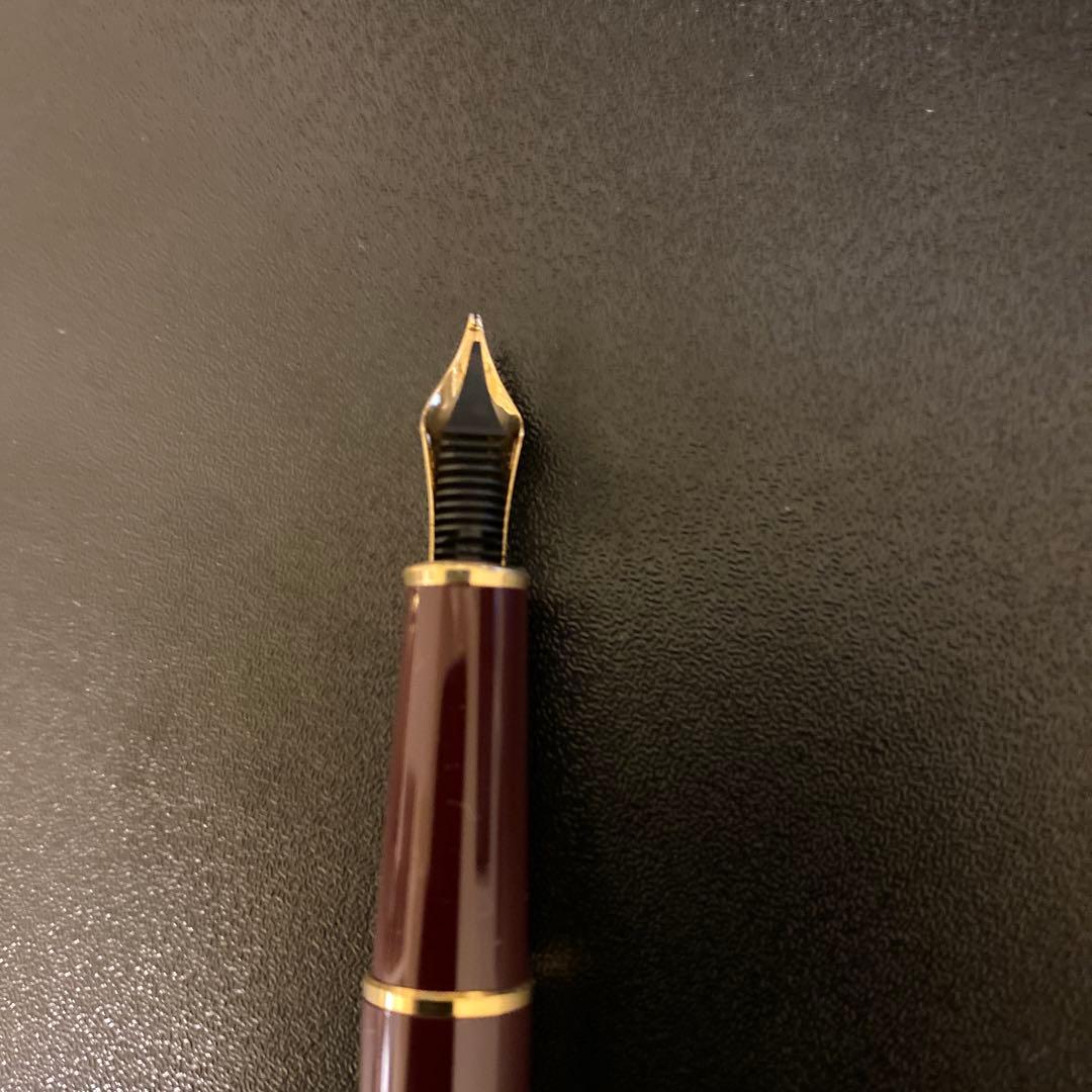 モンブラン マイスターシュテュック 144 万年筆 14Kペン先 ボルドー