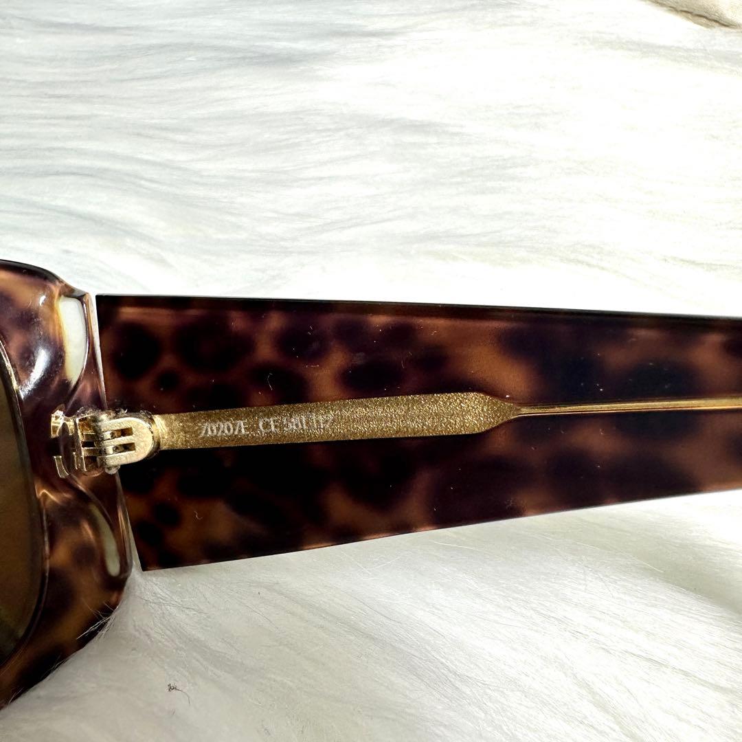 美品 ルイヴィトン サングラス レオパード マルキーズ Z0207E ブラウン