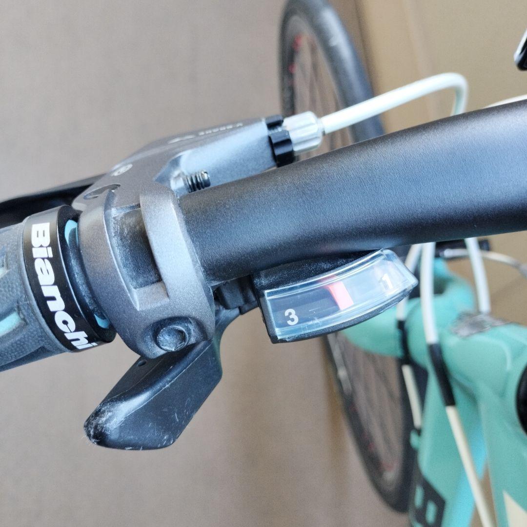 タコ【発送可】室内保管　ビアンキ クロスバイク カメレオンテ２