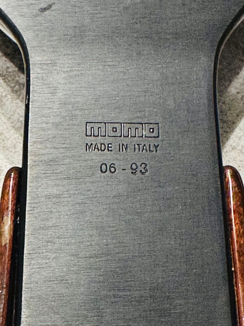 momo ウッド ステアリング トラック ハンドル 超希少 当時物 デコトラ