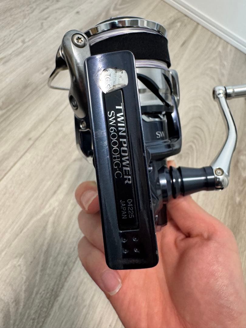 SHIMANO 21ツインパワーsw 6000hgスピニングリール
