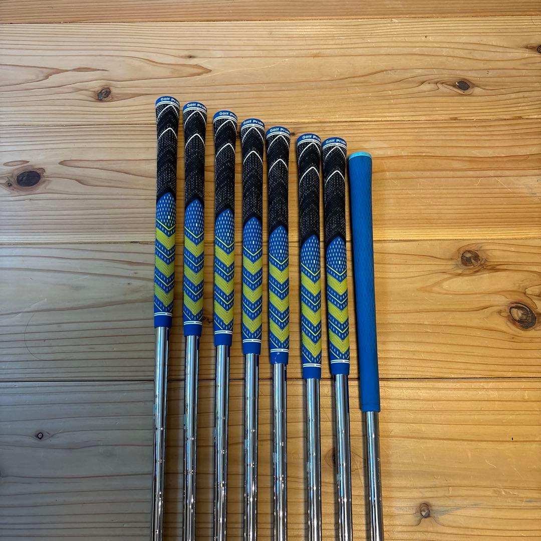 EPON AF-702 アイアン5-9.P.A計7本、210kgxウェッジ56°