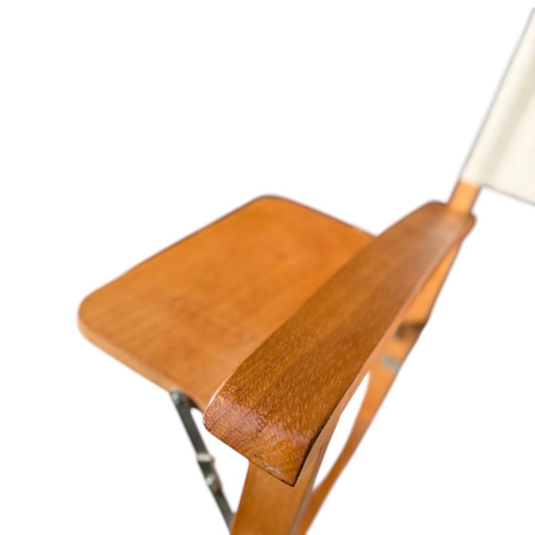 HR631 【廃盤希少品】コールマン　ガーデンウッドフォールチェア　テーブル付