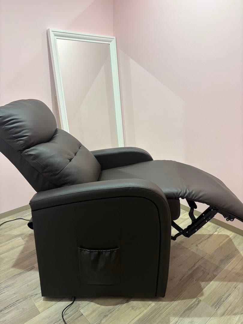 【送料無料】電動リクライニングソファ