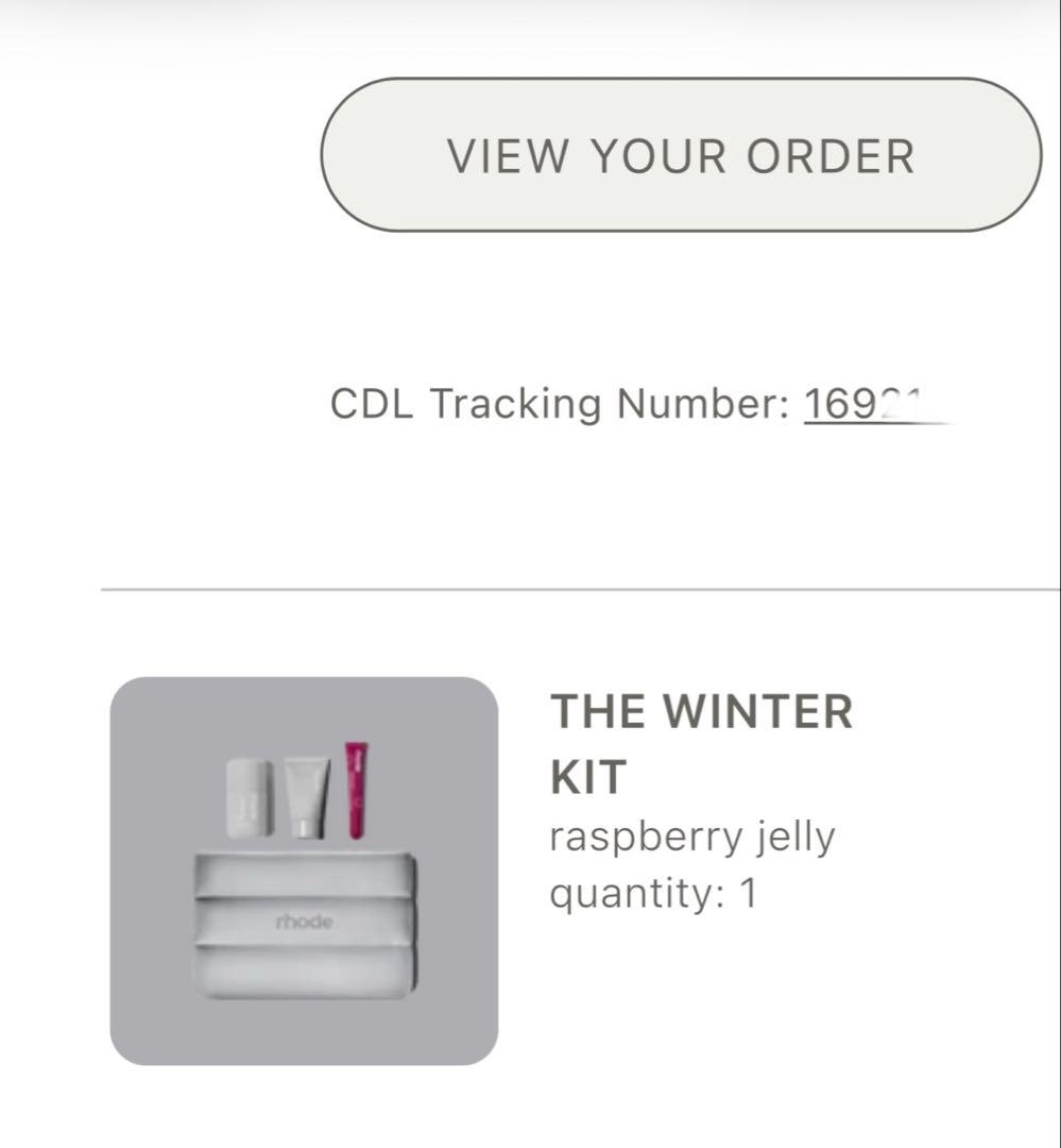 RHODE SKIN THE WINTER KIT 冬限定 4点セット