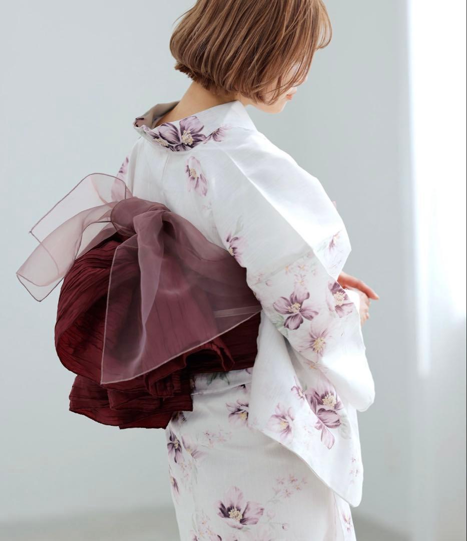 Dita 浴衣セット 桃李の勿忘草 浴衣 レディース