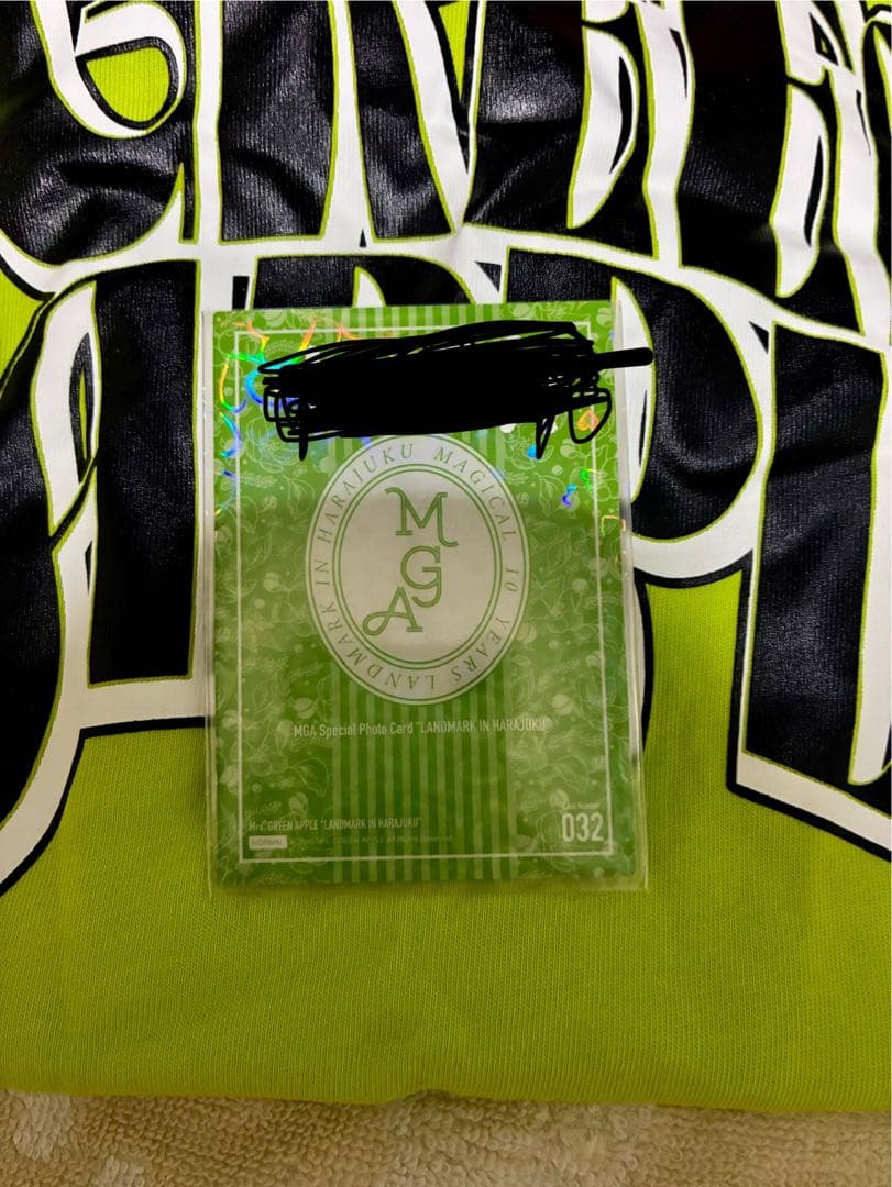 Mr. GREEN APPLE 大森元貴サイン入りフォトカ