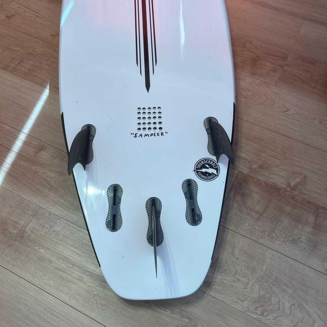 【テイクオフ激楽】アルメリックサンプラー　トレドモデルフィン　ケース付　5.8